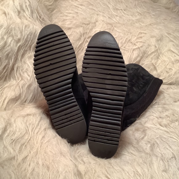 Salvatore Ferragamo Black Suede Boots - Picture 6 of 11